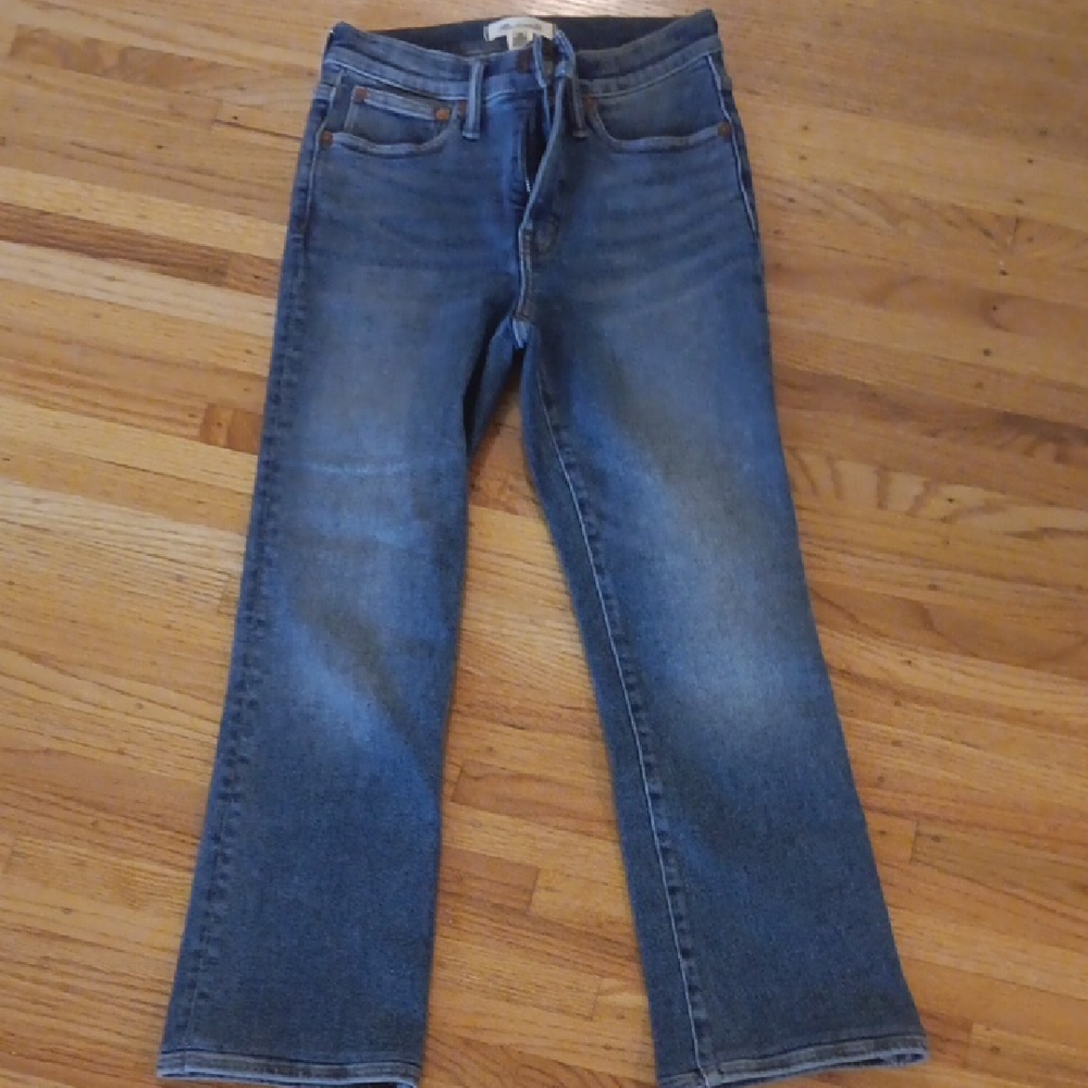 Madewell Cali Demi Boot Ankle Jean Size 26